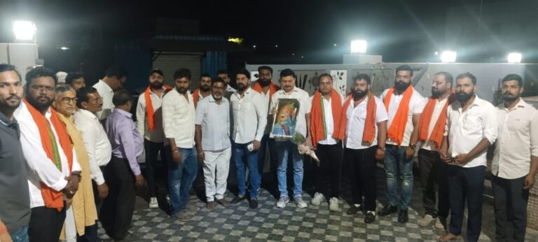 करणी सेना के विदर्भ अध्यक्ष सुमित सिंह ठाकुर तुमसर में 