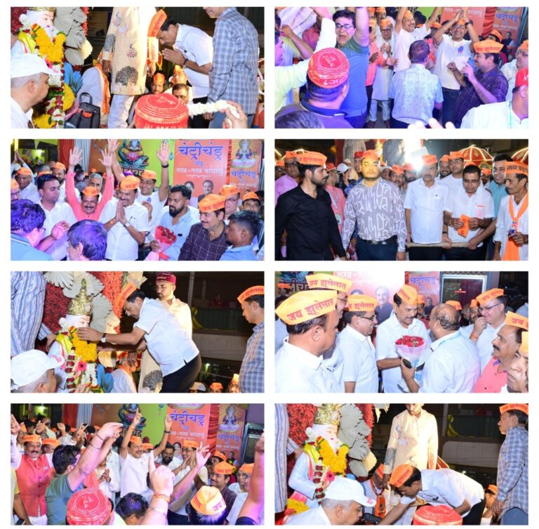 भगवान झुलेलाल के चरणों में नमन कर पूर्व विधायक श्री राजेंद्र जैन ने लिया आशीर्वाद