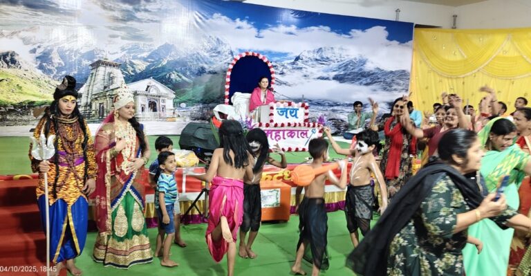 “शिव महापुराण कथेची सांगता” हनुमान जन्मोत्सव मोठ्या आनंदात साजरा