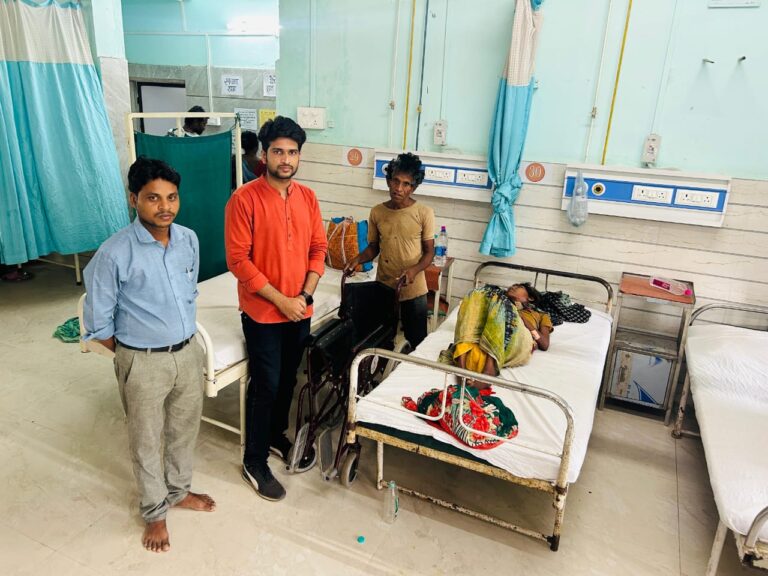 सामाजिक कार्यकर्त्या संगीता ठलाल यांच्या प्रयत्नाने, मिशन इन्स्टिट्यूट फार ट्रेनिंगरिसर्च अँड ऍक्शन द्वारा संचालित , जिल्हा दिव्यांग पुनर्वसन केंद्र गडचिरोली यांचे कडून दिव्यांग महिलेची मदत