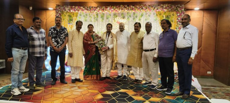 जयपुर में श्री शिवचरण हाड़ा जी का ८० वा जन्मदिन मनाया समारोहपूर्वक