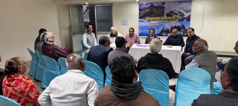 कैलाश मानसरोवर तीर्थ यात्रा संस्था के कार्यकारिणी प्रबंधक मिलन कार्यक्रम: शिवचरण हांडा (प्रसिद्ध समाजसेवी)